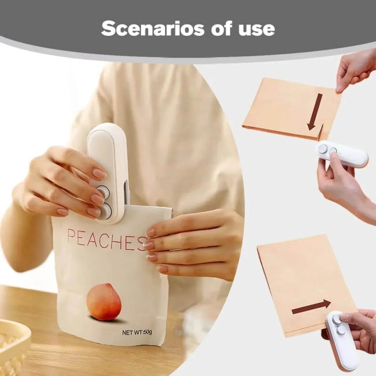 Snack sealing machine